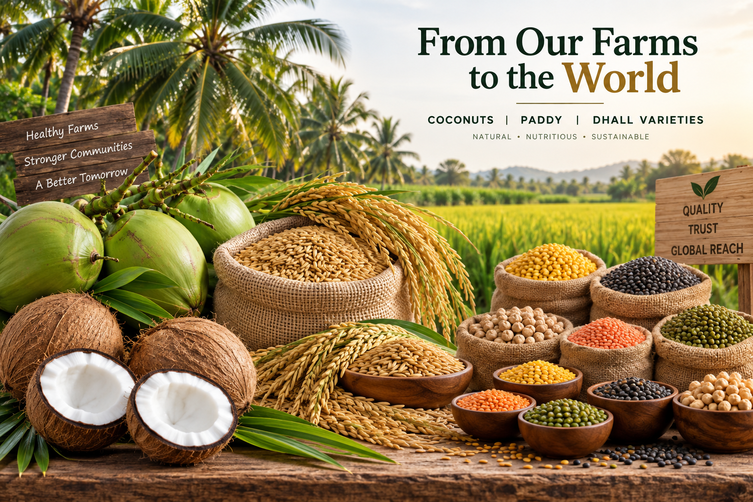 Agricultural fields — SSK TRADERS